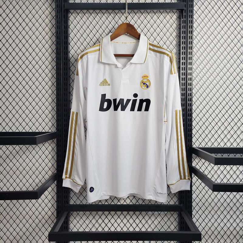 REAL MADRID 11/12 HOME JERSEY LONG SLEEVE
