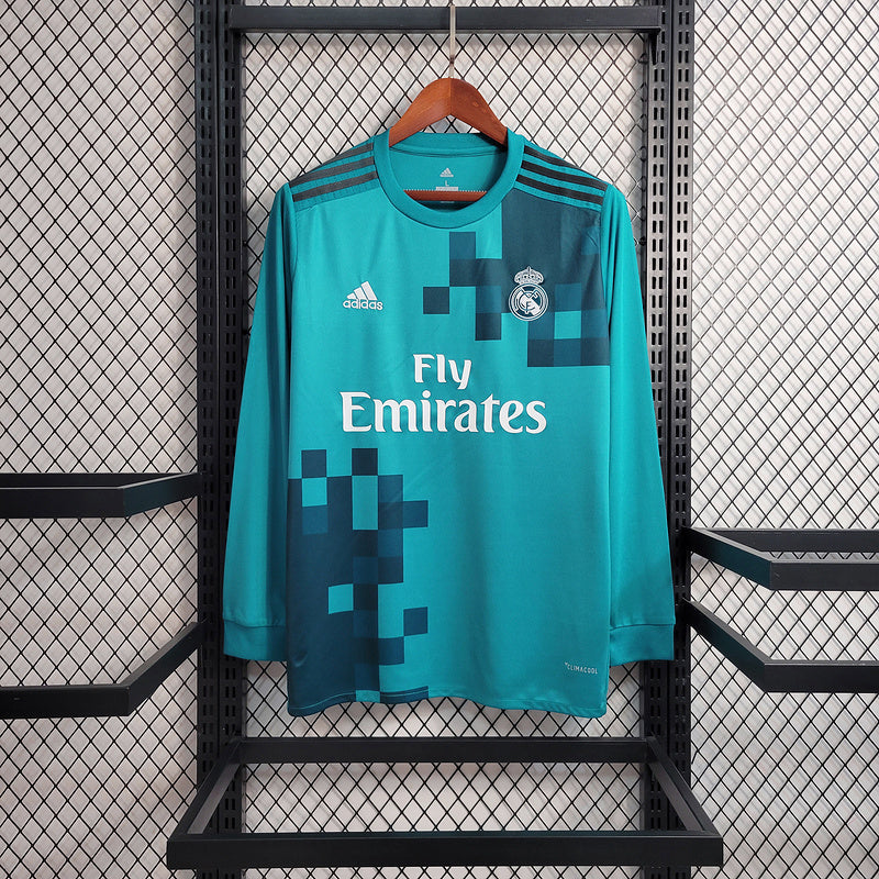 REAL MADRID 17/18 THIRD AWAY JERSEY LONG SLEEVE
