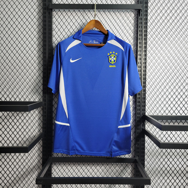 BRAZIL 2002 AWAY JERSEY