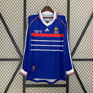 FRANCE 1998 HOME JERSEY LONG SLEEVE