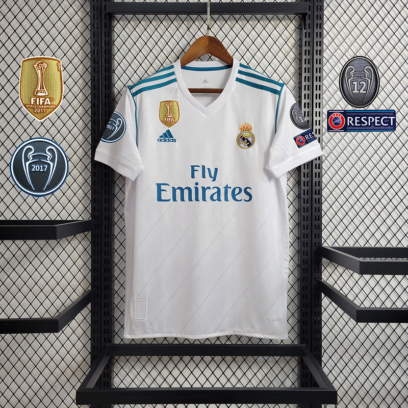 REAL MADRID 17/18 HOME JERSEY CHAMPIONS LEAGUE EDITION