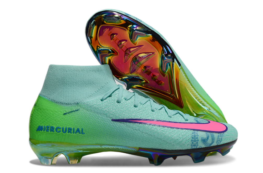 Mercurial Superfly 10 Elite High Cut Hyper Turquoise