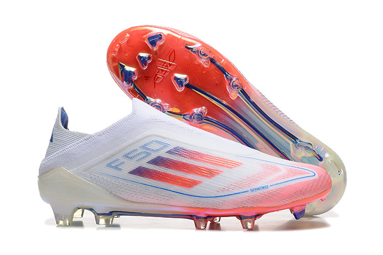 F50 Elite Laceless FG Cloud White
